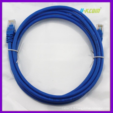 Chine fabricant cat5e cat6 utp ftp réseau patch cable cordon de raccordement